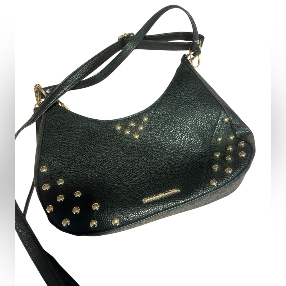 Alexis Bendel black studded purse new